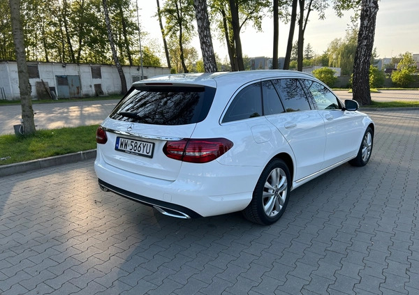 Mercedes-Benz Klasa C cena 72900 przebieg: 201300, rok produkcji 2019 z Pabianice małe 352